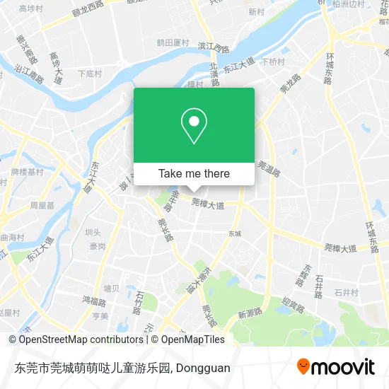 东莞市莞城萌萌哒儿童游乐园 map