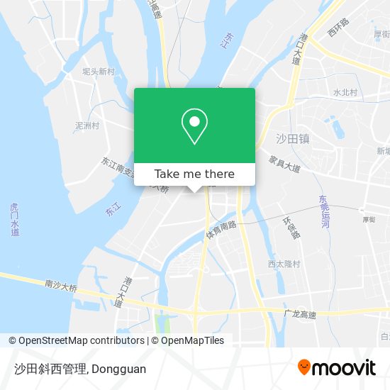沙田斜西管理 map