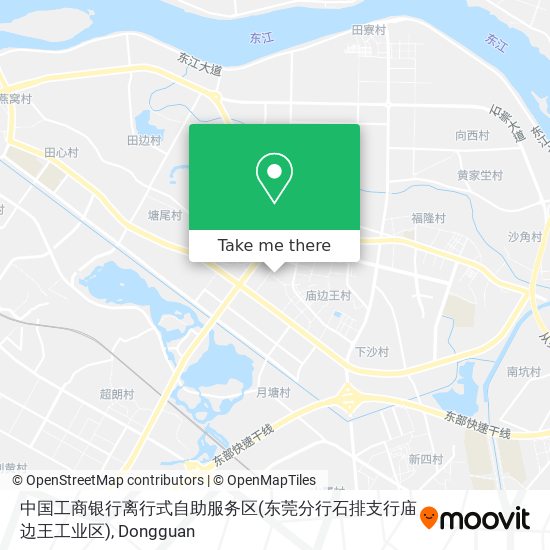 中国工商银行离行式自助服务区(东莞分行石排支行庙边王工业区) map