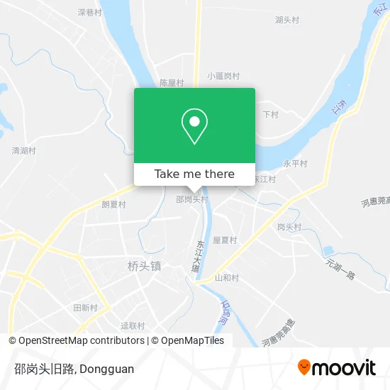 邵岗头旧路 map