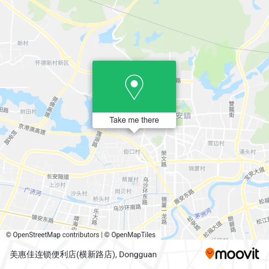 美惠佳连锁便利店(横新路店) map