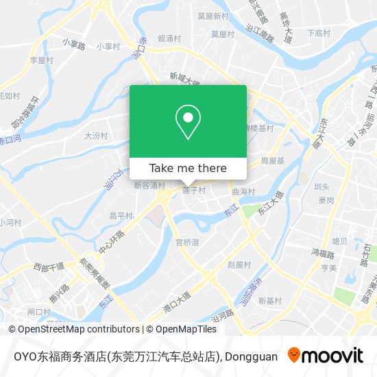 OYO东福商务酒店(东莞万江汽车总站店) map