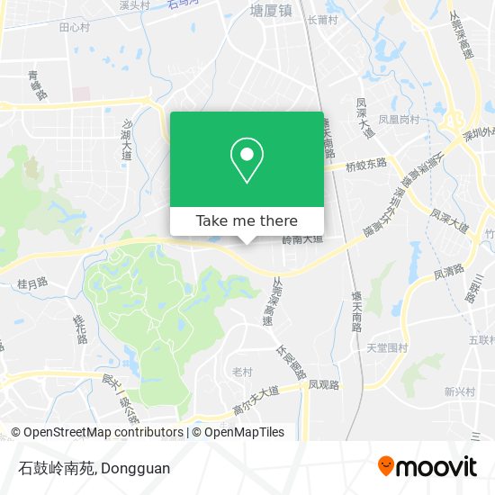 石鼓岭南苑 map