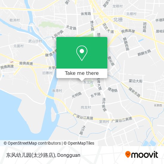 东风幼儿园(太沙路店) map