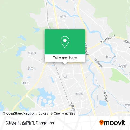 东风标志-西南门 map