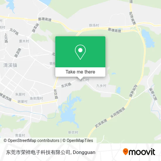 东莞市荣祥电子科技有限公司 map