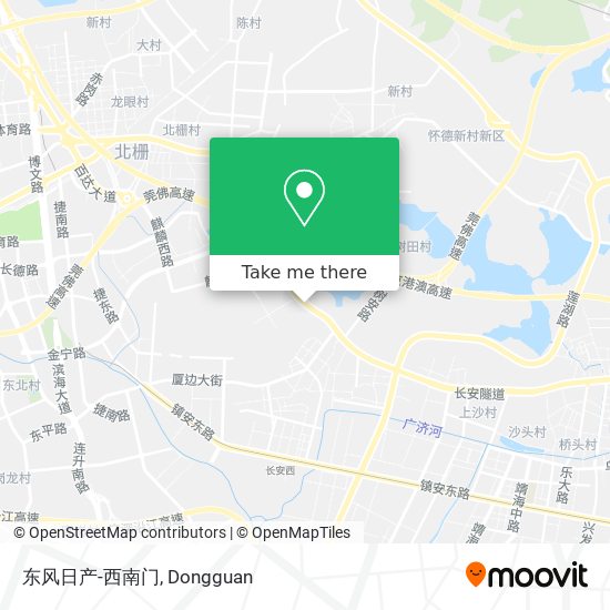 东风日产-西南门 map