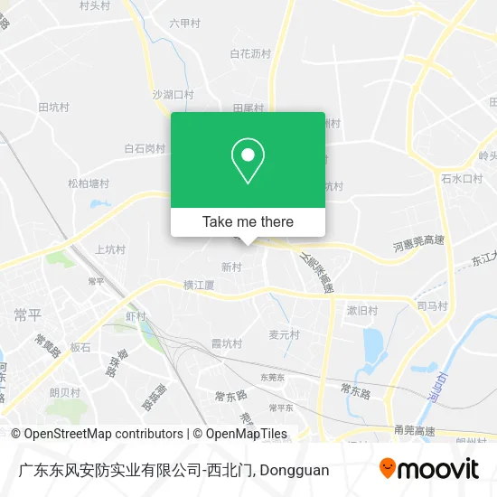 广东东风安防实业有限公司-西北门 map