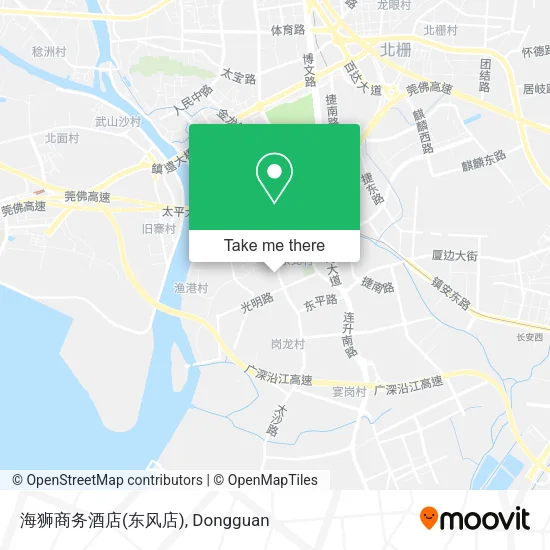 海狮商务酒店(东风店) map