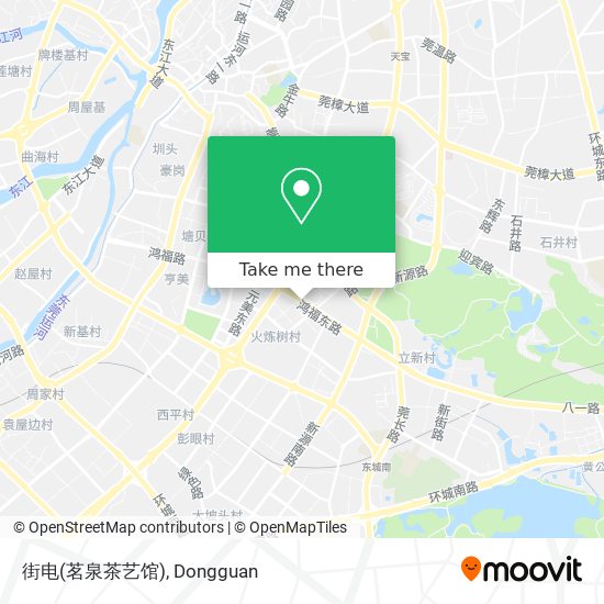 街电(茗泉茶艺馆) map