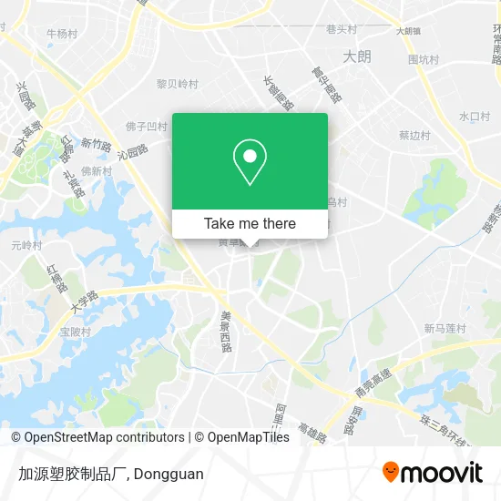 加源塑胶制品厂 map