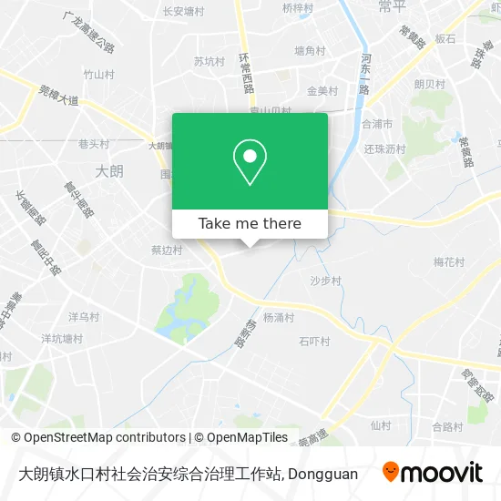 大朗镇水口村社会治安综合治理工作站 map