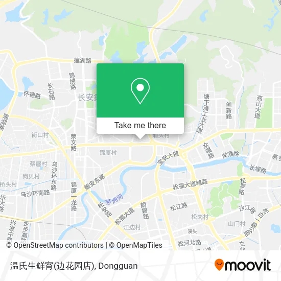 温氏生鲜宵(边花园店) map
