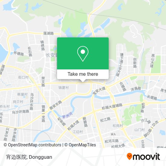 宵边医院 map