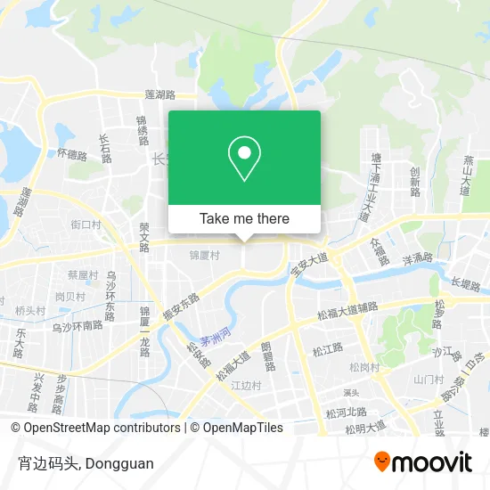 宵边码头 map