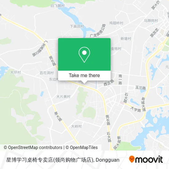 星博学习桌椅专卖店(领尚购物广场店) map