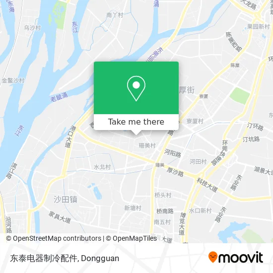 东泰电器制冷配件 map