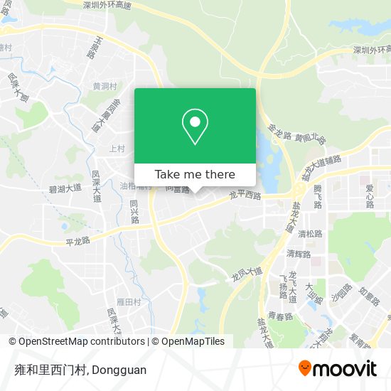雍和里西门村 map