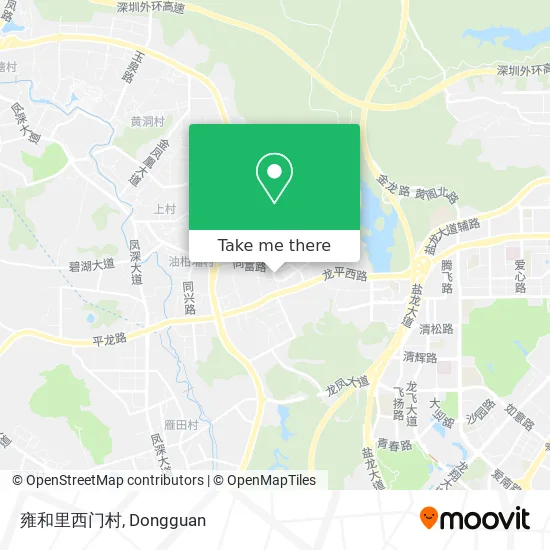 雍和里西门村 map