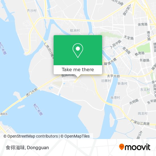 食得滋味 map