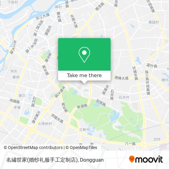 名繡世家(婚纱礼服手工定制店) map