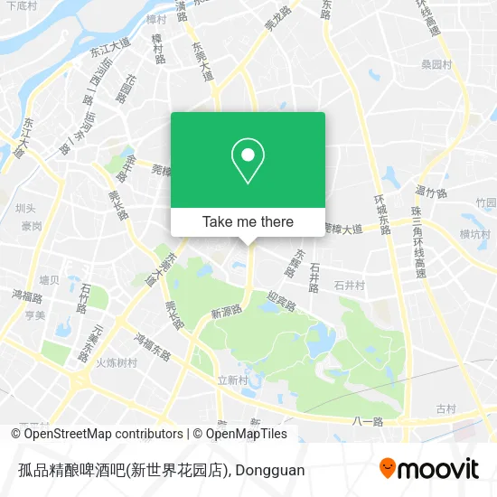 孤品精酿啤酒吧(新世界花园店) map