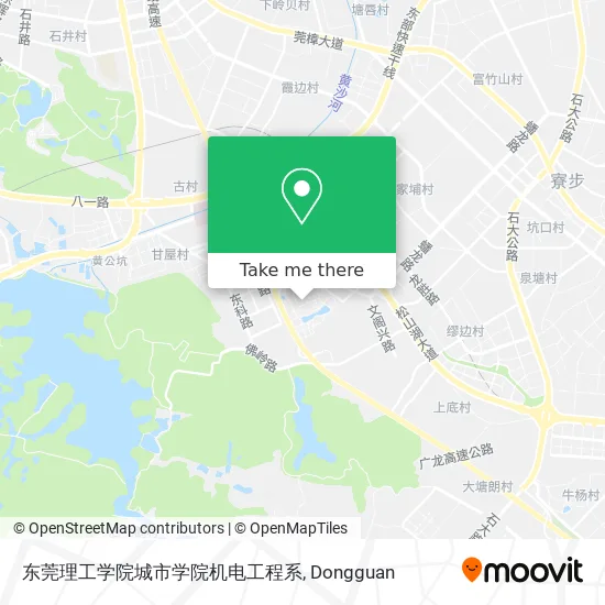 东莞理工学院城市学院机电工程系 map