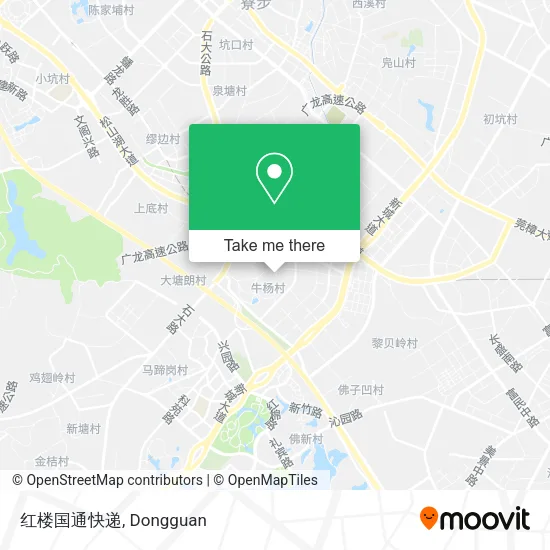 红楼国通快递 map