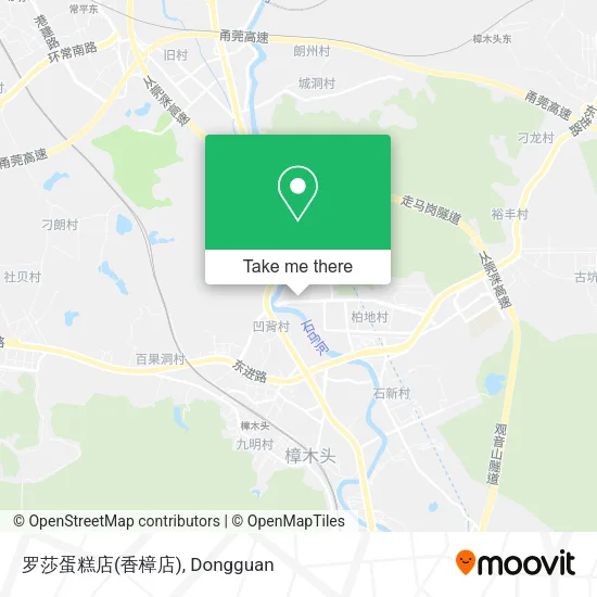罗莎蛋糕店(香樟店) map