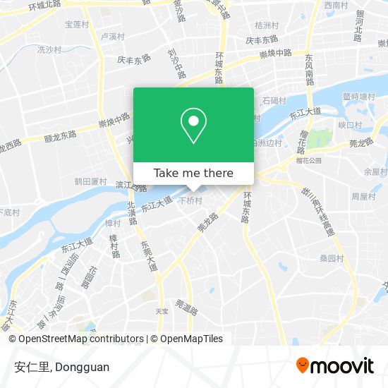 安仁里 map