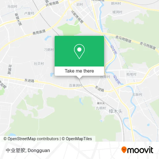中业塑胶 map