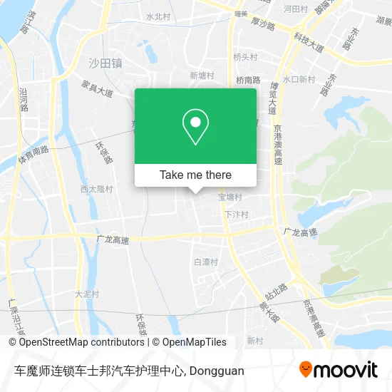车魔师连锁车士邦汽车护理中心 map