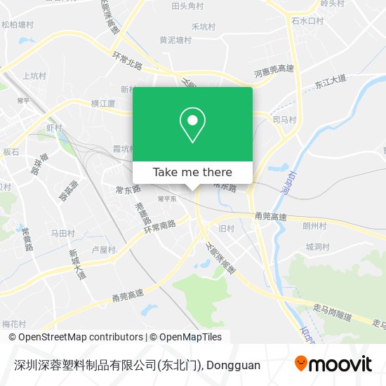 深圳深蓉塑料制品有限公司(东北门) map