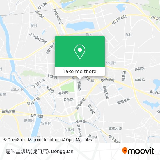 思味堂烘焙(虎门店) map