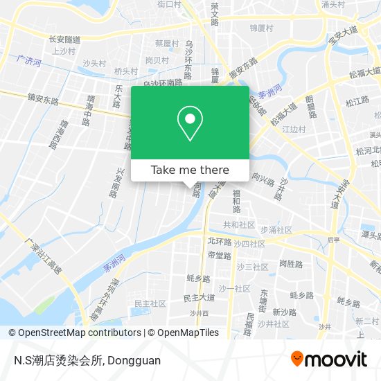 N.S潮店烫染会所 map