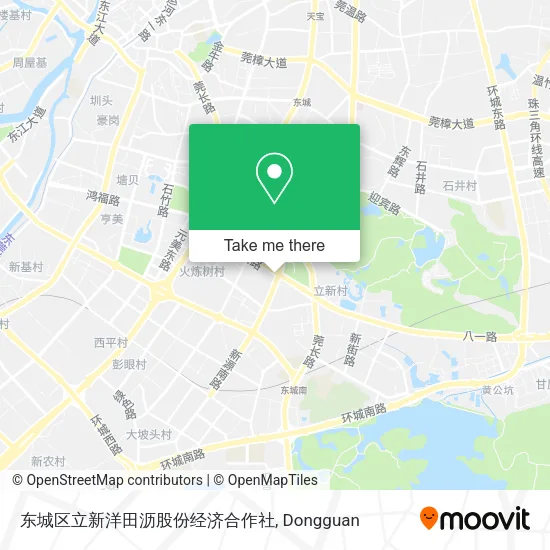 东城区立新洋田沥股份经济合作社 map