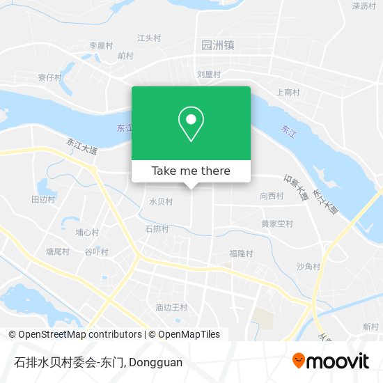 石排水贝村委会-东门 map
