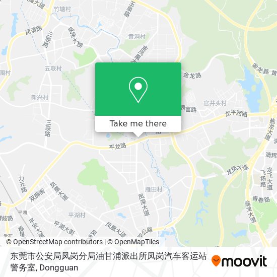 东莞市公安局凤岗分局油甘浦派出所凤岗汽车客运站警务室 map