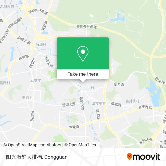 阳光海鲜大排档 map