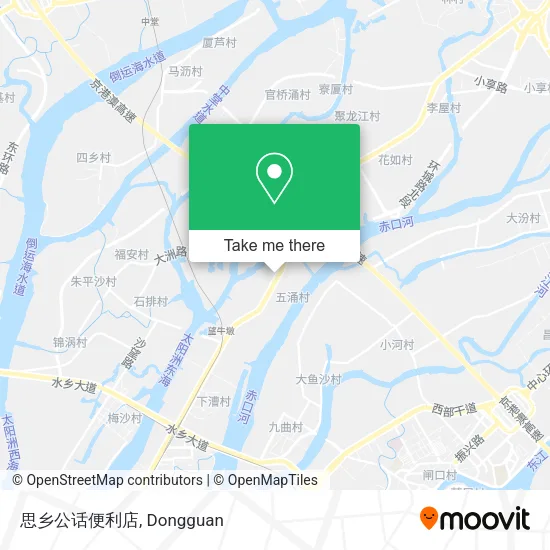 思乡公话便利店 map