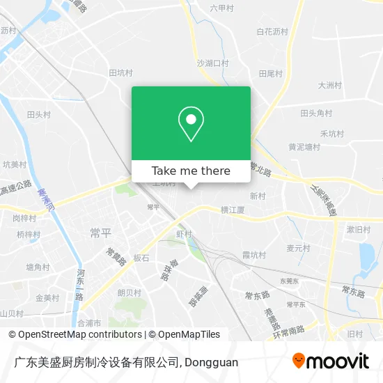 广东美盛厨房制冷设备有限公司 map