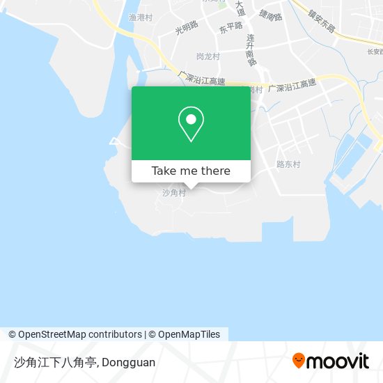 沙角江下八角亭 map