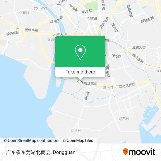 广东省东莞湖北商会 map