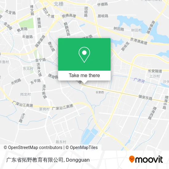 广东省拓野教育有限公司 map
