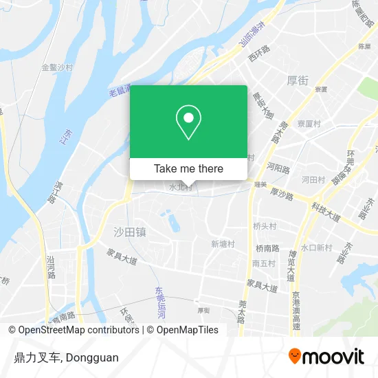 鼎力叉车 map