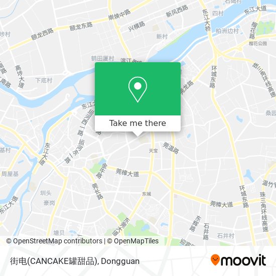街电(CANCAKE罐甜品) map