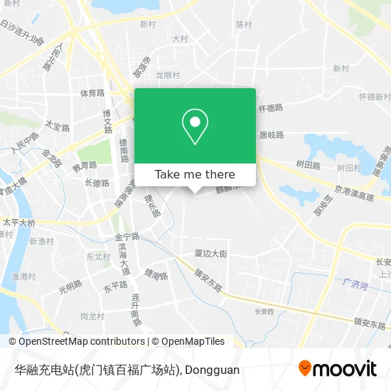 华融充电站(虎门镇百福广场站) map