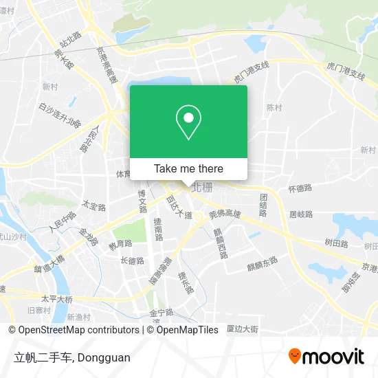 立帆二手车 map