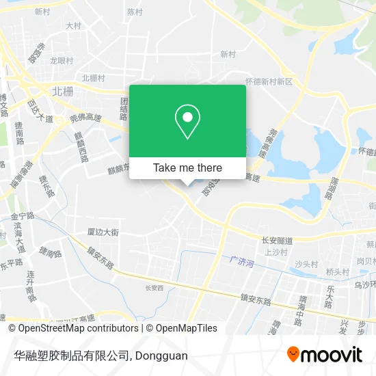 华融塑胶制品有限公司 map