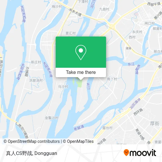 真人CS野战 map